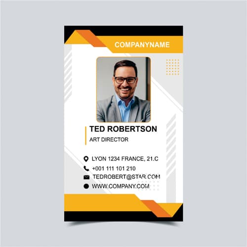 ID Card Design 3