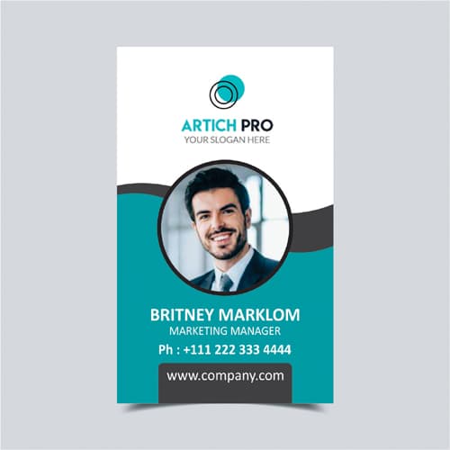 ID Card Design 5