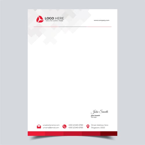 Letter Head Design 4