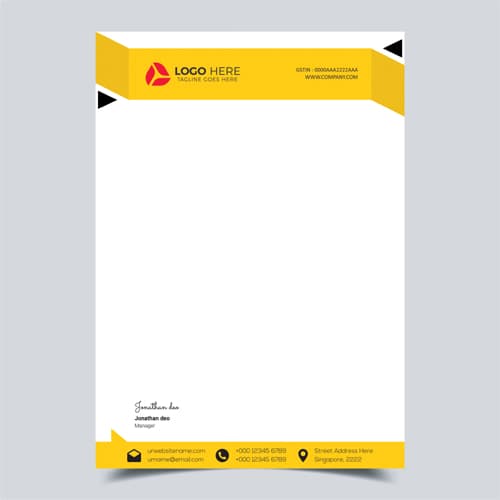 Letter Head Design 5