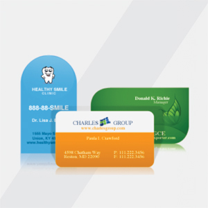 Die Cut Visiting Card